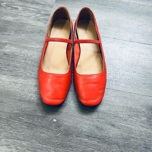 Madewell Red Women's Mary Jane’s